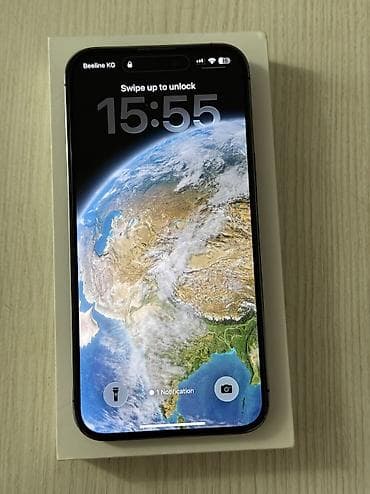 iphone s5: IPhone 14 Pro Max, Б/у, 128 ГБ, Deep Purple, Защитное стекло, Чехол, Кабель, 76 % — 6