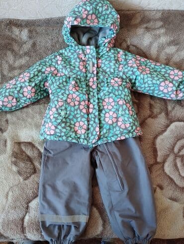 вещи новорождённых: Продаю детский комплекткуртка+комбинезон на 18мес рост — 1
