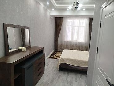 аренда квартир на долгий срок джал: 3 комнаты, Агентство недвижимости, Без подселения, С мебелью полностью — 9