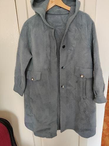 Женские брюки: Бомбер утеплённый драп с кожаной отделкой б/у а отличном состоянии — 8