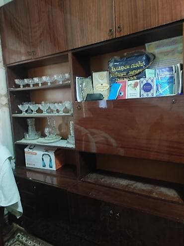 сервант в зал: Стенка-шкаф, Тип стенки-шкафа: Модульная, Для зала, Особенности: Для хранения посуды — 2