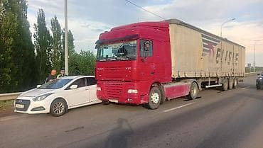 sprinter самосвал: Грузовые автоперевозки тентованным полуприцепом - Тягач DAF XF с — 1