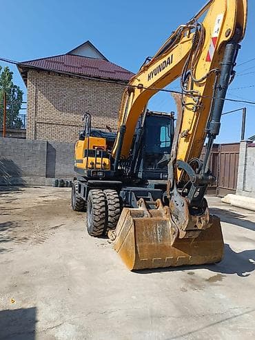 mini copper: Экскаватор, Hyundai, Колесный — 3