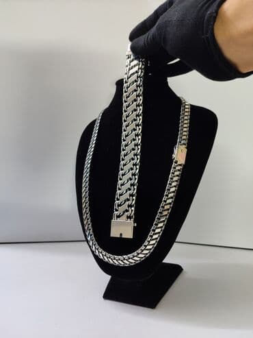 эксклюзивные свадебные пригласительные: Комплект "Двойной Бисмарк" с Ромбовидными вставками Серебро 925 проба — 8