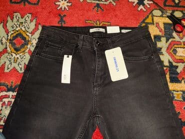 Спецодежда: Мужские джинсы, Lc Waikiki, Новый, цвет - Черный, Самовывоз — 3