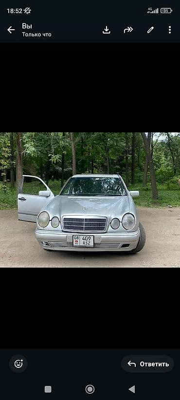 bmw e31: Mercedes-Benz E-Class: 1996 г., 3 л, Механика, Дизель, Седан — 9