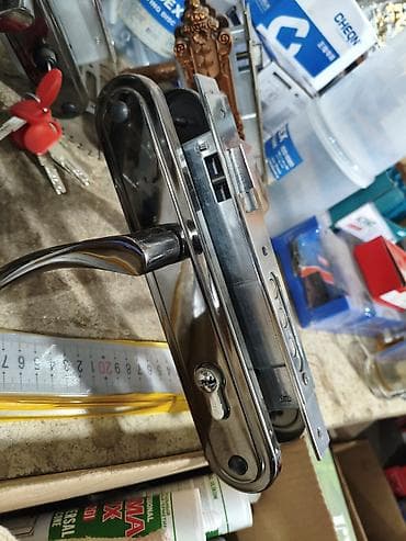 Дом и сад: Дверная ручка, Для входных дверей, Металлические, Без установки, Новый — 10