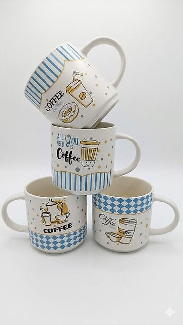 кружки именные: Керамические кружки с позитивными надписями Особенности: - Материал — 6