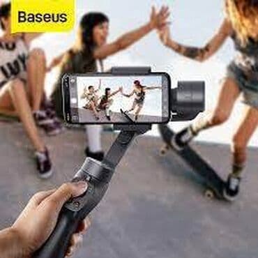 штатив для телефона: Стедикам baseus handheld gimbal stabilizer Бишкек основное — 2