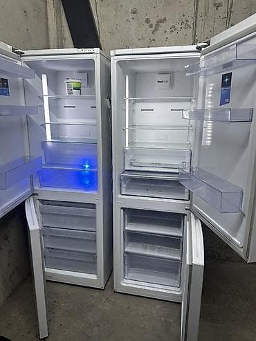морозильные камеры цены: Холодильник Beko, Б/у, Двухкамерный, No frost, 60 * 185 * 60 — 3