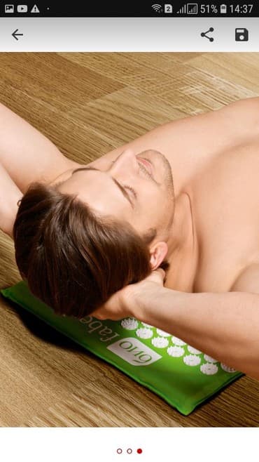 день и ночь для похудения: Акупунктурный массажный коврик — 3