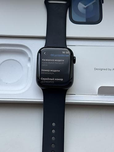 айфон эир: Apple Watch Series 9 45MM Midnight 64GB АКБ 100%, свой, не заменённый — 5