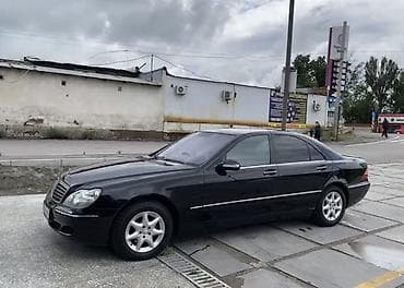 Транспорт: Mercedes-Benz S-Class: 2003 г., 3.7 л, Автомат, Бензин, Седан — 4