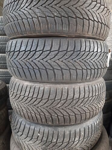 шины на к5: Шины 215 / 55 / R 17, Зима, Б/у, Комплект, Корея, Nexen — 2