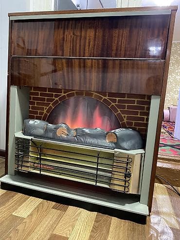 Ремонт и строительство: Камин. Высота 91, длина 82 см. Очень хорошо греет — 1