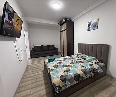 2 room flat: 1 комната, Душевая кабина, Постельное белье, Кондиционер — 9