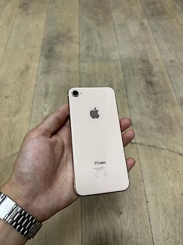 кыргызстан mp3: IPhone 8, Колдонулган, 64 ГБ, Rose Gold, 100 % — 1