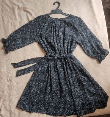 платье на утренник: Детское платье, цвет - Черный, Новый — 1