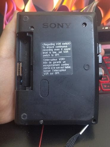 Другая аудиотехника: Читатель кассет и sony хорошее состояние нет задней крышки для — 2