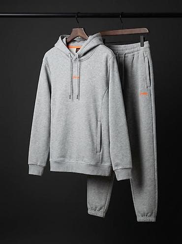 лининг спортивки: Мужской спортивный костюм, M, XL, Все размеры, Li-Ning, Новый, цвет - Серый, Самовывоз, Платная доставка — 1