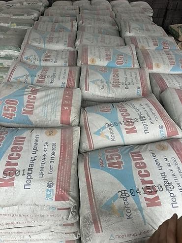 мешок для мука: Korcem цемент, M-450, 50 кг/м³, Оптом — 3