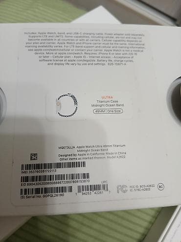 amazfit gts: Apple Watch Ultra 49 мм (модель A2622) — Корпус: титан — Цвет ремешка — 4