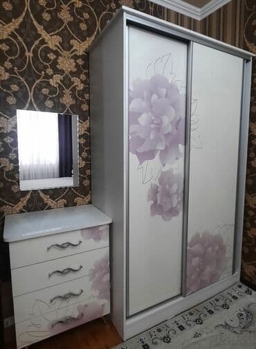 двуспальные кровати бишкек: Уктоочу бөлмө гарнитуру, Колдонулган, Эки кишилик керебет, Акылуу жеткирүү, түсү - Ак — 1