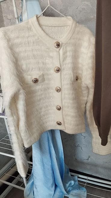 Мужская обувь: Вечернее платье, А-силуэт, Длинная модель, С рукавами, M — 8