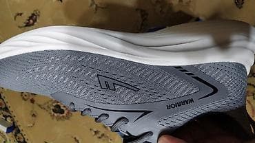 Жеке буюмдар: Кроссовки WARRIOR WL (AB)-122502 - Цвет: серый/черный, белая подошва — 3