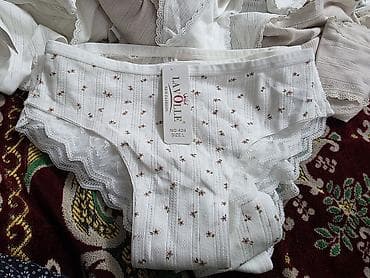 lining мужская: Трусики, Слипы, Со стразами, Хлопок, Корея — 5