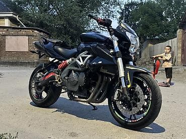 мото ролик: Спортбайк Kawasaki, 600 куб. см, Бензин, Взрослый, Б/у — 2