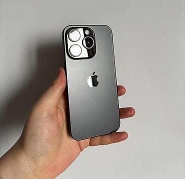 IPhone 15 Pro, Б/у, 128 ГБ, Black Titanium, 90 %