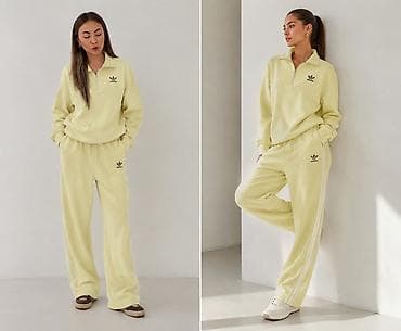 soft shell: Женский спортивный костюм adidas Originals - Комплект: худи/свитшот с — 1