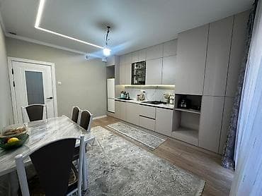 сдается квартира аламедин1 хозяин: 2 комнаты, 54 м², Элитка, 2 этаж, Евроремонт — 3