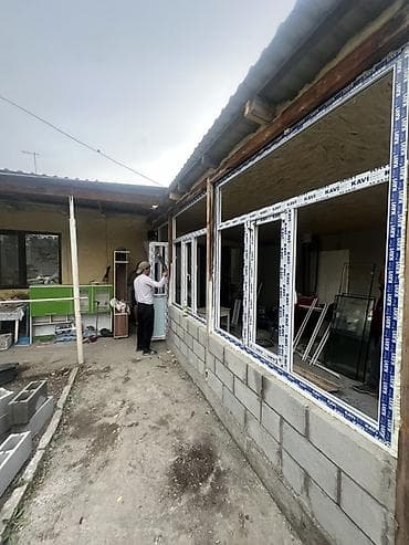 затвор: Пластиковое окно на заказ, Тип окна: Панорамные, Декоративные особенности: Другие особенности, Платная установка, Без рассрочки — 9