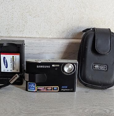 sd disk: 📷 Samsung Digimax i6 Полностью рабочий цифровой фотоаппарат, в хорошем — 1
