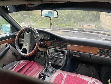 машина авди: Audi 100: 1989 г., 1.8 л, Кол менен иштөөчү, Бензин, Универсал — 3