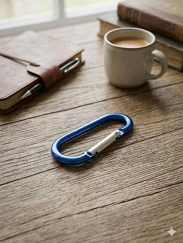 плотер резка: Алюминиевый карабин с пружинной защёлкой - Материал: легкий алюминий — 1