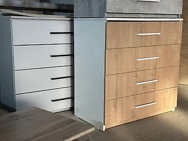 комод зеркала: Комод для одежды, Без зеркала, цвет - Белый — 6