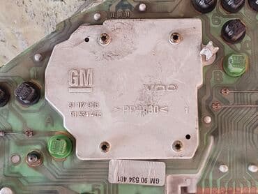 спидометры: Щиток приборов Opel 1996 г., Б/у, Оригинал, Германия — 6