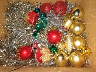 наполнитель для бинбега: Елочные игрушки — 1
