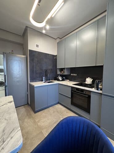 квартира бишкек 1 комнатная джал: 1 комната, 47 м², Элитка, 7 этаж, Дизайнерский ремонт — 7