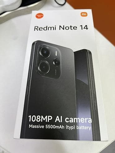 Redmi, Redmi Note 14, 256 ГБ, цвет - Синий