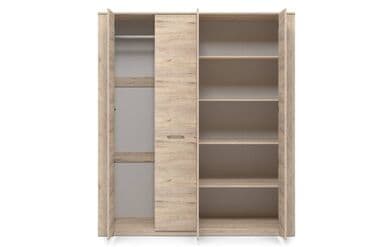 металлические шкафы для одежды: Шкаф для одежды 4Д Вирджиния, Дуб Бонифаций, Май Стар (Беларусь) — 2