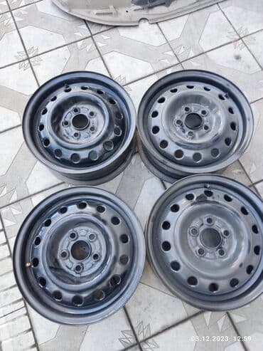 диски опель зафира: Железные Диски R 14 Комплект, отверстий - 5, Б/у — 5