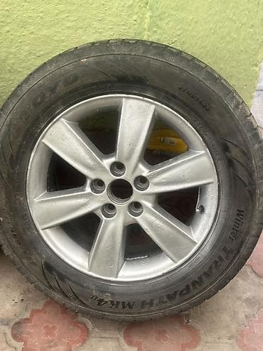 winter: Колеса в сборе 225 / 65 / R 17, Зима, Б/у, Комплект, Внедорожные (АТ/МТ), Литые, отверстий - 5 — 1