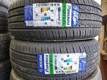 matiz 4: Шины 215 / 55 / R 17, Лето, Б/у, Пара, Легковые, Китай, Haida — 1