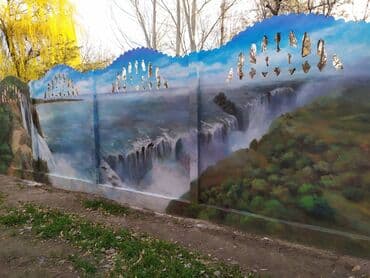 интерьерная картина: Художественная роспись Больше 6 лет опыта — 10