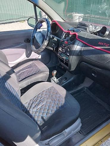 Унаа сатуу: Daewoo Matiz: 1999 г., 0.8 л, Кол менен иштөөчү, Бензин, Хетчбек — 7
