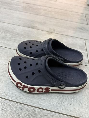 крем здоров: Сабо, 37, Crocs, Б/у, цвет - Синий — 1